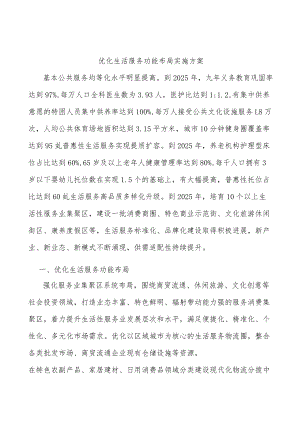 优化生活服务功能布局实施方案.docx