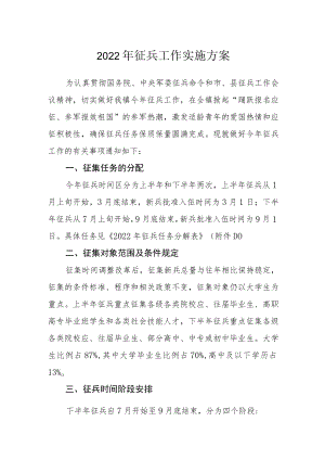 2022征兵工作实施方案.docx