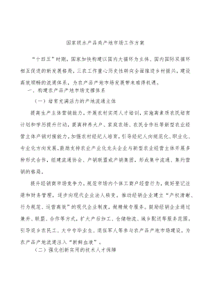 国家级水产品类产地市场工作方案.docx