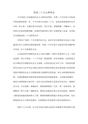 2022喜迎二十大心得体会2.docx