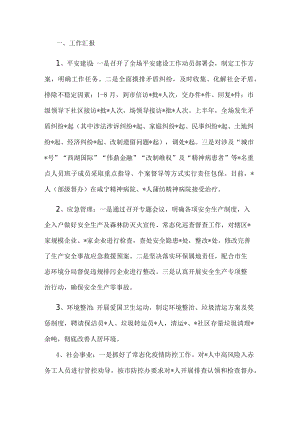 乡镇重点任务完成情况汇报.docx