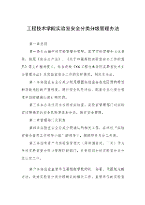 工程技术学院实验室安全分类分级管理办法.docx