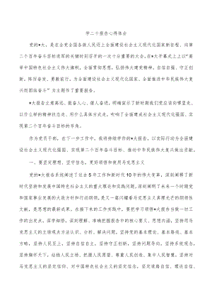 学二十报告心得体会.docx