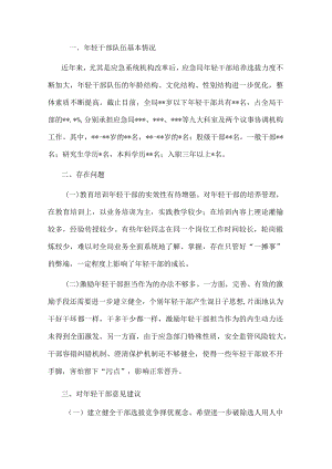 市应急管理局年轻干部专题调研活动情况总结.docx