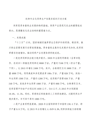 扶持专业化饲草生产性服务组织行动方案.docx