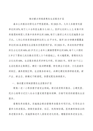 推动重点领域普惠性生活服务扩容.docx
