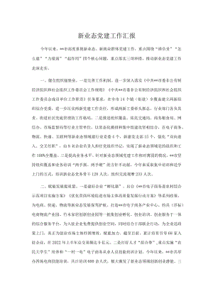 新业态党建工作汇报.docx