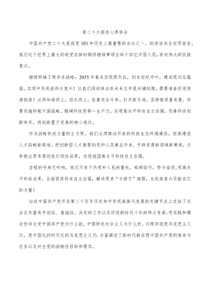 看二十大报告心得体会.docx
