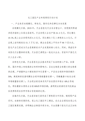 化工园区产业布局原则行动计划.docx