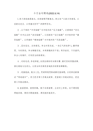公文写作金句精选.docx