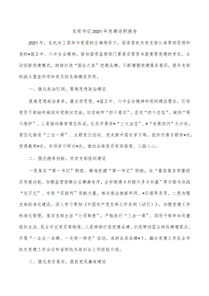 支部书记2021年党建述职报告.docx