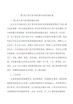 建立复工复产复市督导服务机制实施方案.docx