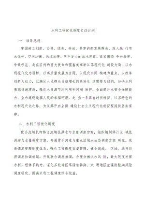 水利工程优化调度行动计划.docx