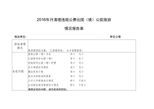 贯彻执行16号文件文件自查自纠情况报告表.docx