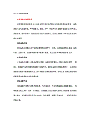 灭火和应急疏散预案.docx