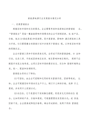 新能源电源行业发展基本情况分析.docx