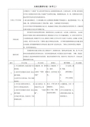 水平二篮球大单元教学设计.docx