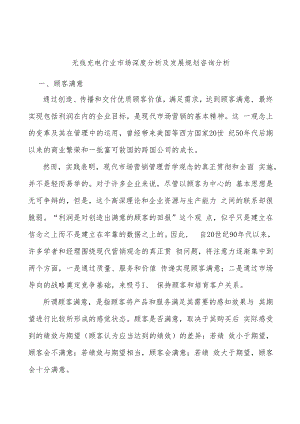 无线充电行业市场深度分析及发展规划咨询分析.docx