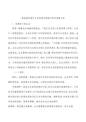 新能源电源行业市场现状调查及投资策略分析.docx