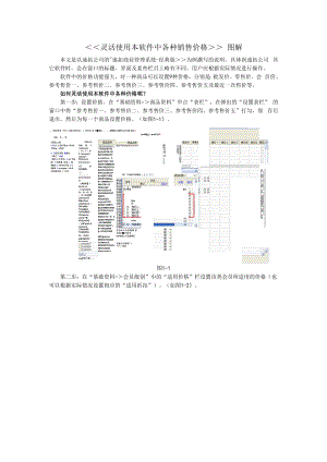灵活使用本软件中各种销售价格图解.docx
