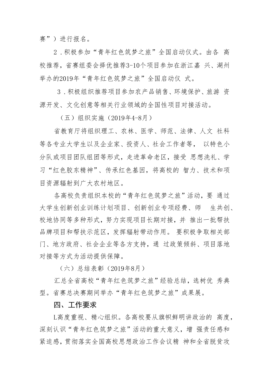 第五届山东省“互联网 ”大学生创新创业大赛“青年红色筑梦之旅”活动方案.docx_第3页