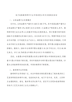 电子电路数码喷印行业市场深度分析及发展规划咨询.docx