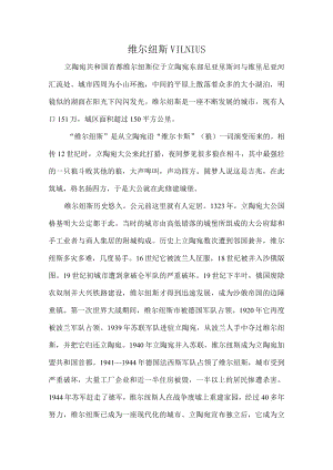 维尔纽斯.docx