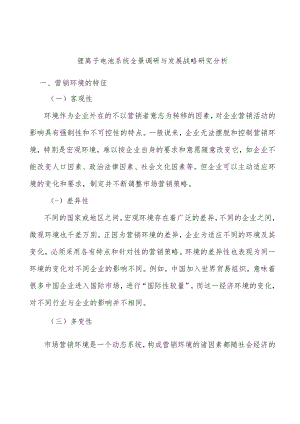 锂离子电池系统全景调研与发展战略研究分析.docx