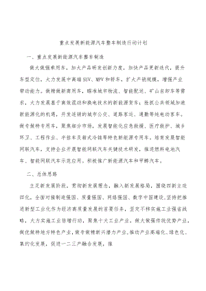 重点发展新能源汽车整车制造行动计划.docx