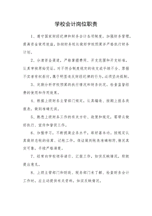 学校会计岗位职责.docx