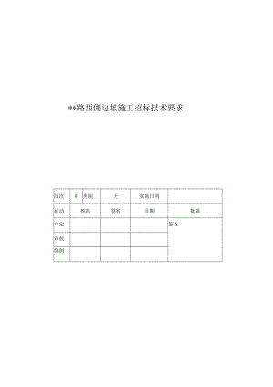 边坡施工招标技术要求.docx