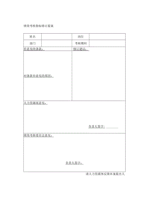 绩效考核指标修订提案.docx