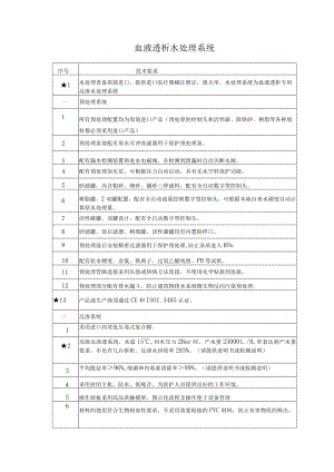血液透析水处理系统.docx