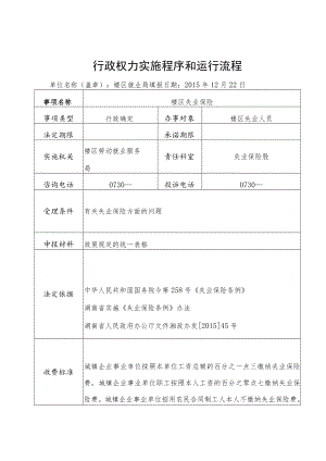 行政权力实施程序和运行流程.docx