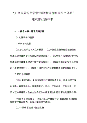 双体系建设作业指导书.docx
