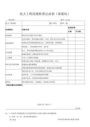 危大工程巡视检查记录表(深基坑).docx