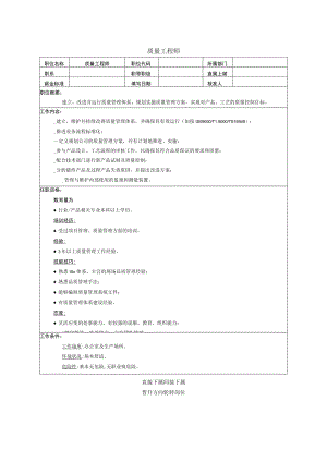 质量工程师岗位职责.docx