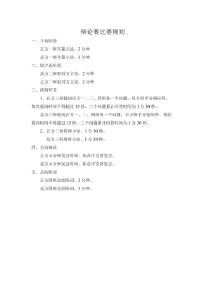 辩论赛比赛规则.docx