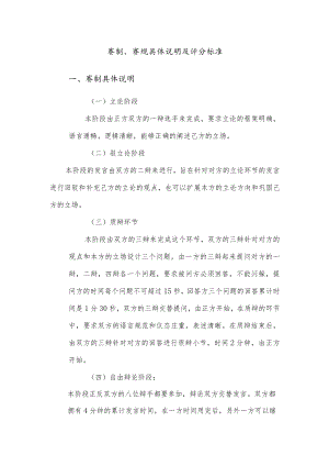 赛制、赛规具体说明及评分标准.docx