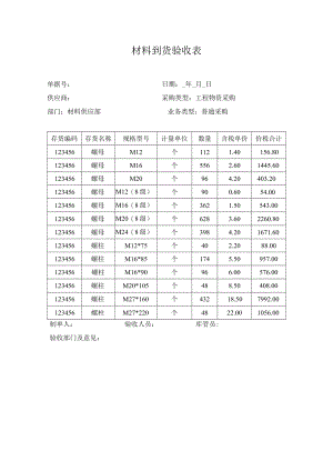材料到货验收表.docx