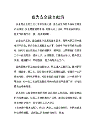 我为安全建言献策.docx