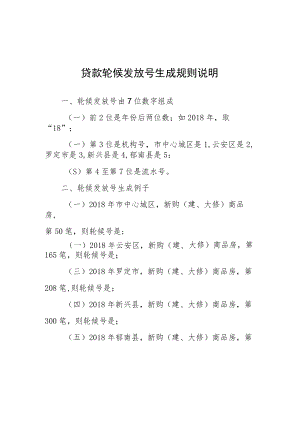 贷款轮候发放号生成规则说明.docx