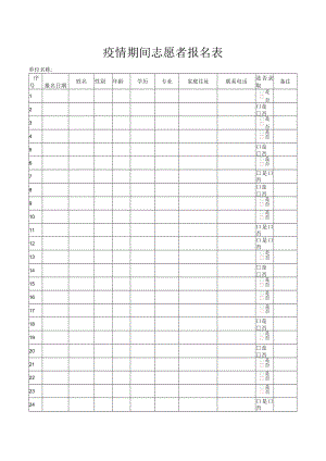 志愿者报名表.docx