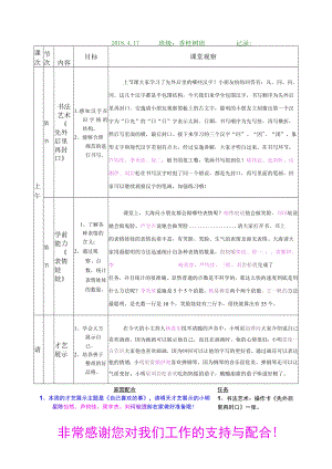 课堂观察观察记录.docx