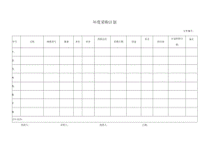 年度采购计划.docx