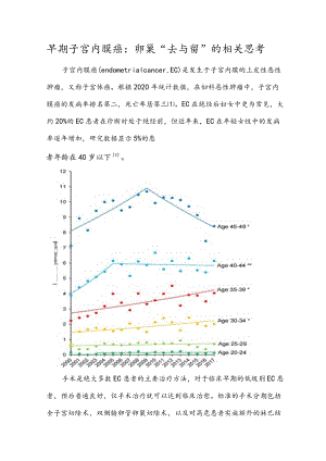 早期子宫内膜癌：卵巢“去与留”的相关思考.docx