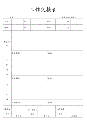 工作交接表.docx