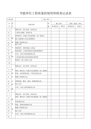 质量控制资料核查记录表.docx