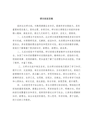 研讨班发言稿.docx