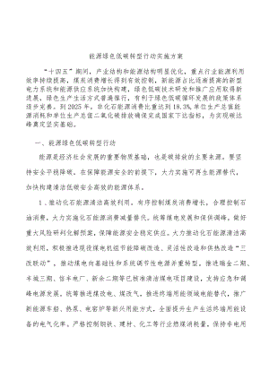 能源绿色低碳转型行动实施方案.docx